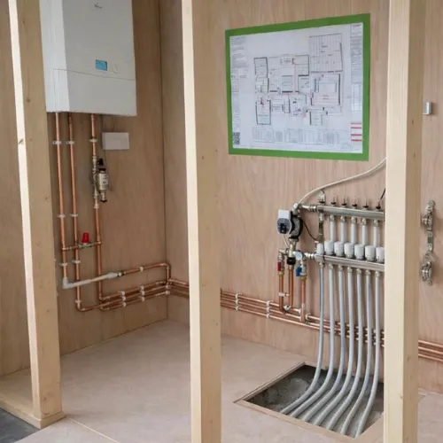 Recent heating system project completed in Northampton