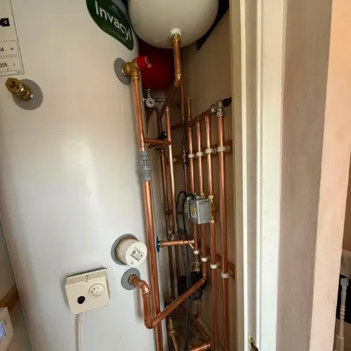 Recent heating system project completed in Northampton
